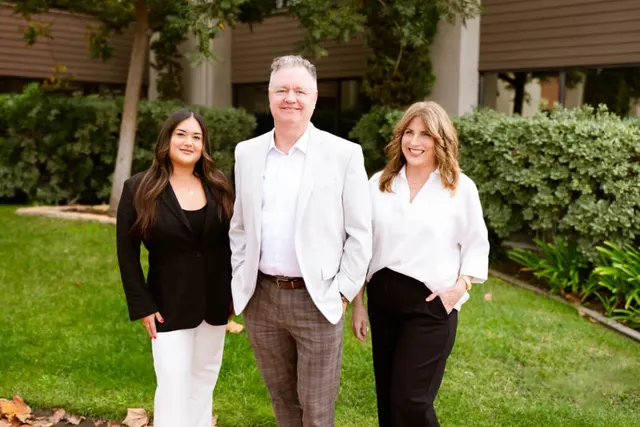 Beach Break Insurance Agency — team outside the office