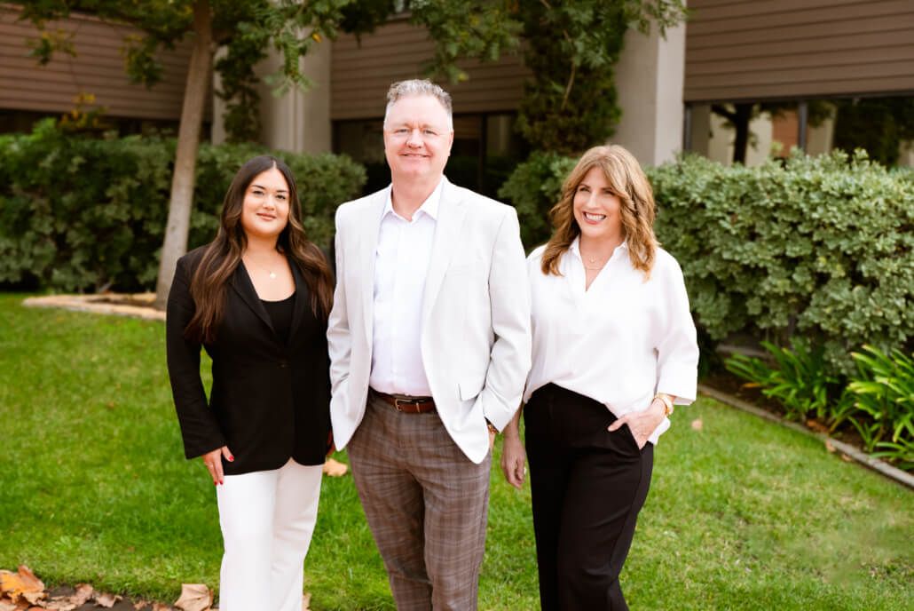 Beach Break Insurance Agency — team outside the office