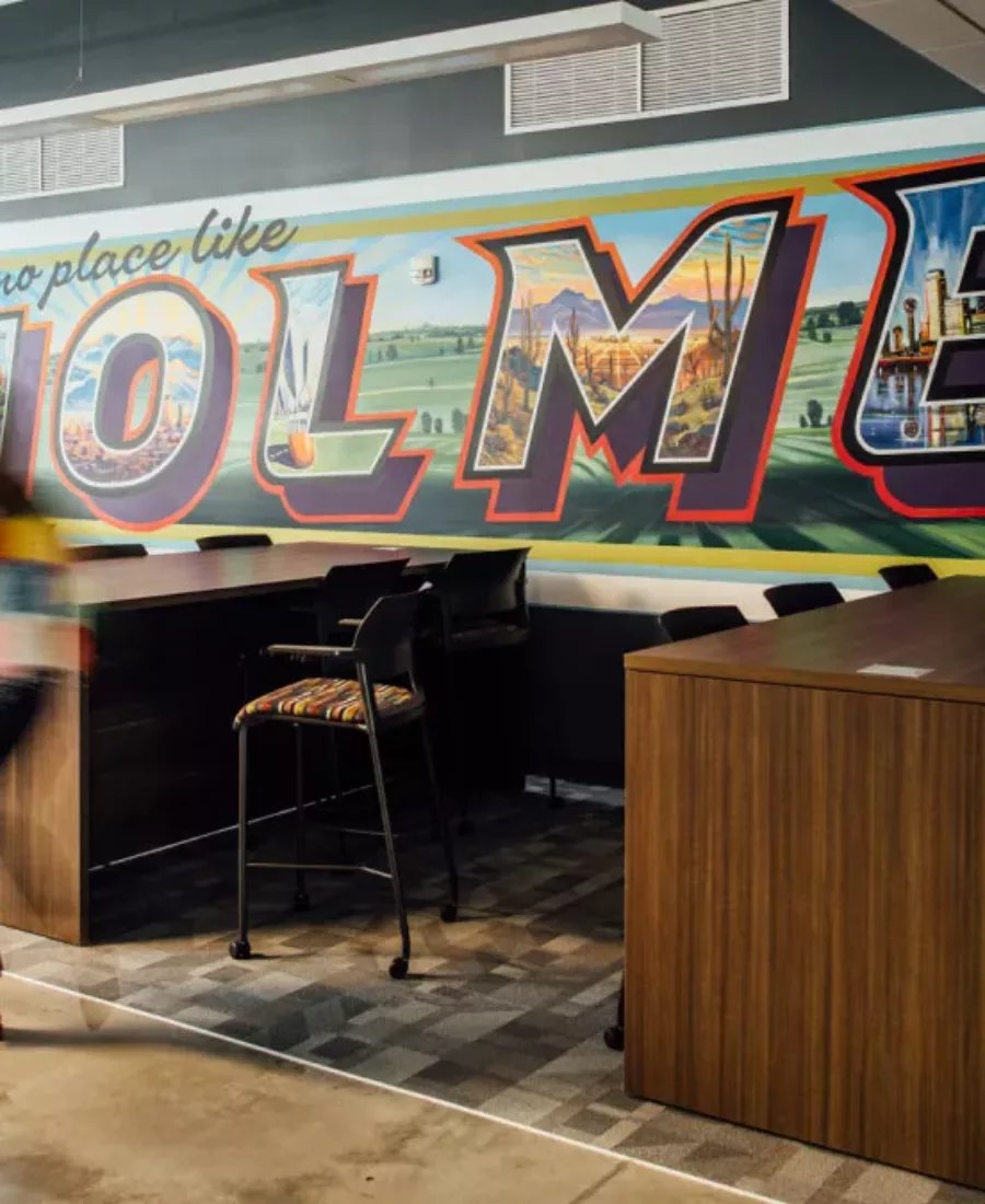 Holmes Murphy & Associates — office mural