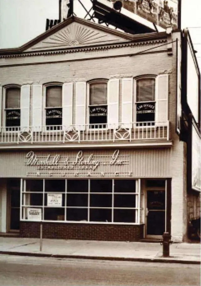 Marshall & Sterling Insurance — historic headquarters, 1955-1973
