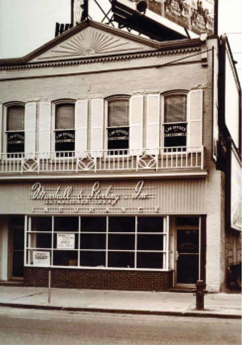 Marshall & Sterling Insurance — historic headquarters, 1955-1973