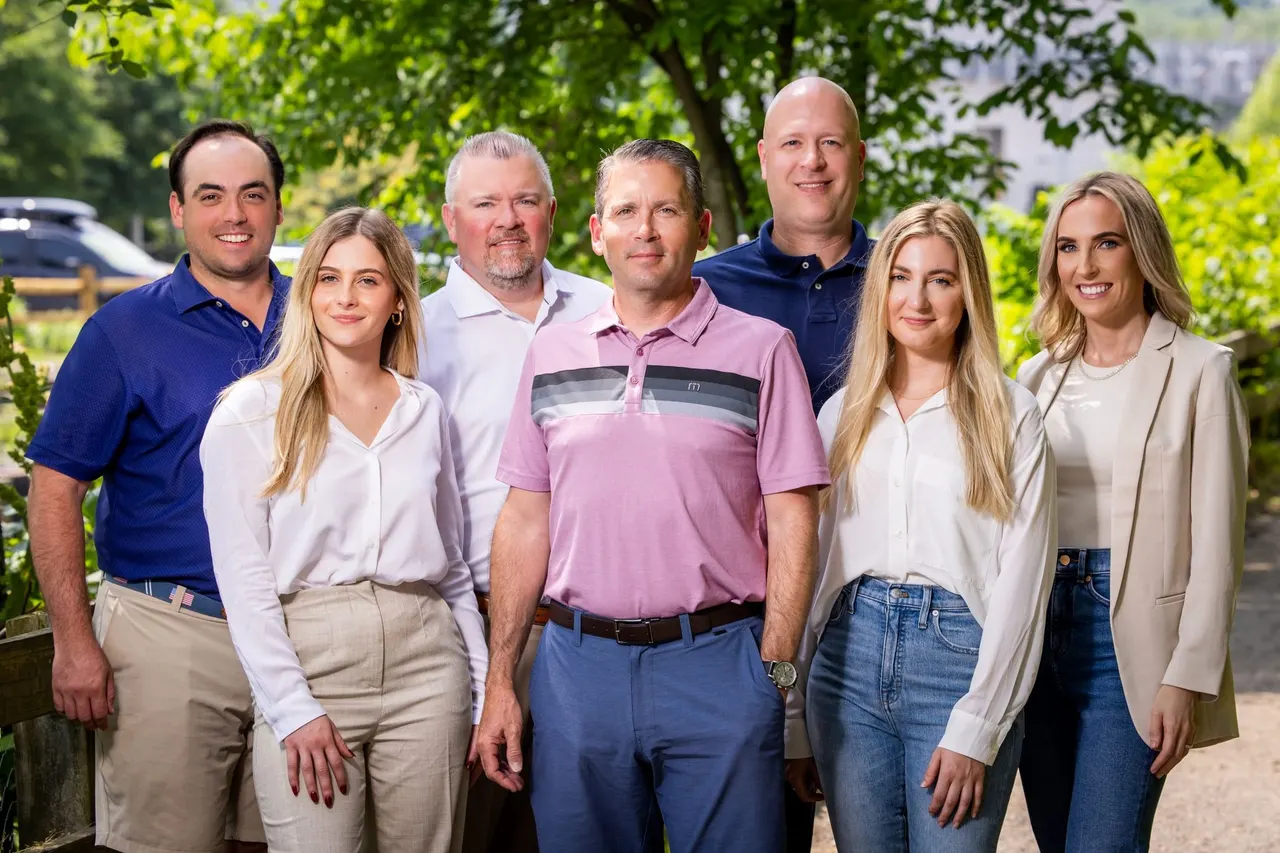 McCollum Insurance Agency — team outside the office