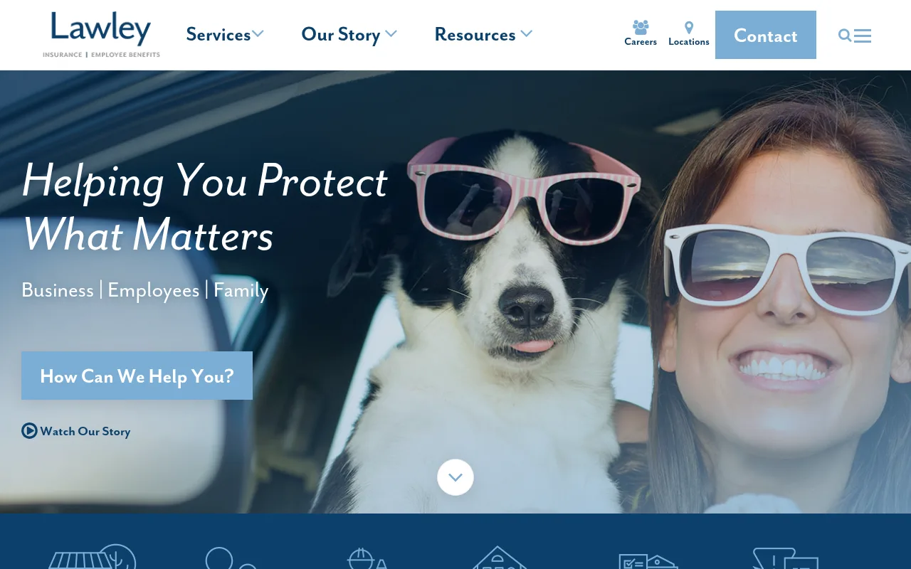 Lawley Service Inc website homepage, Buffalo, NY