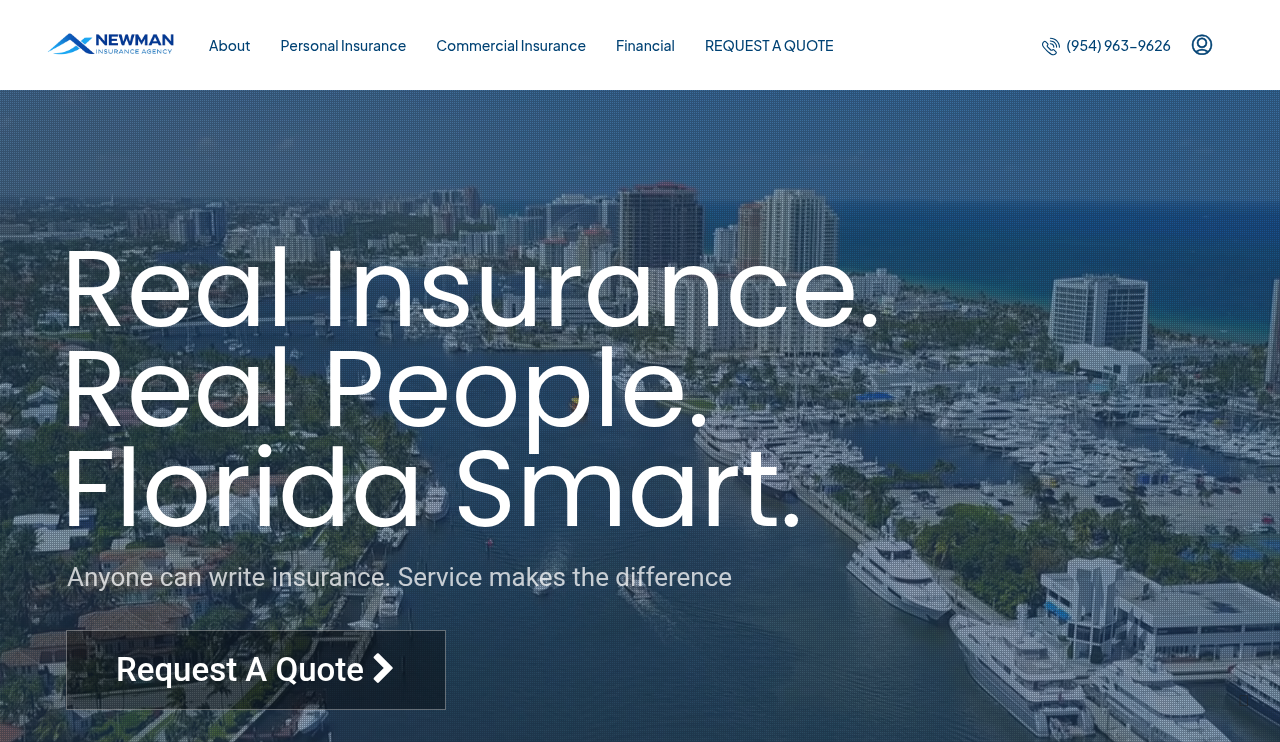 Website preview for Newman Insurance Agency, Inc.