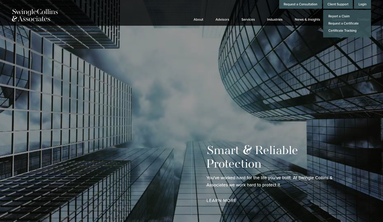 Swingle Collins & Associates website homepage, Dallas, TX