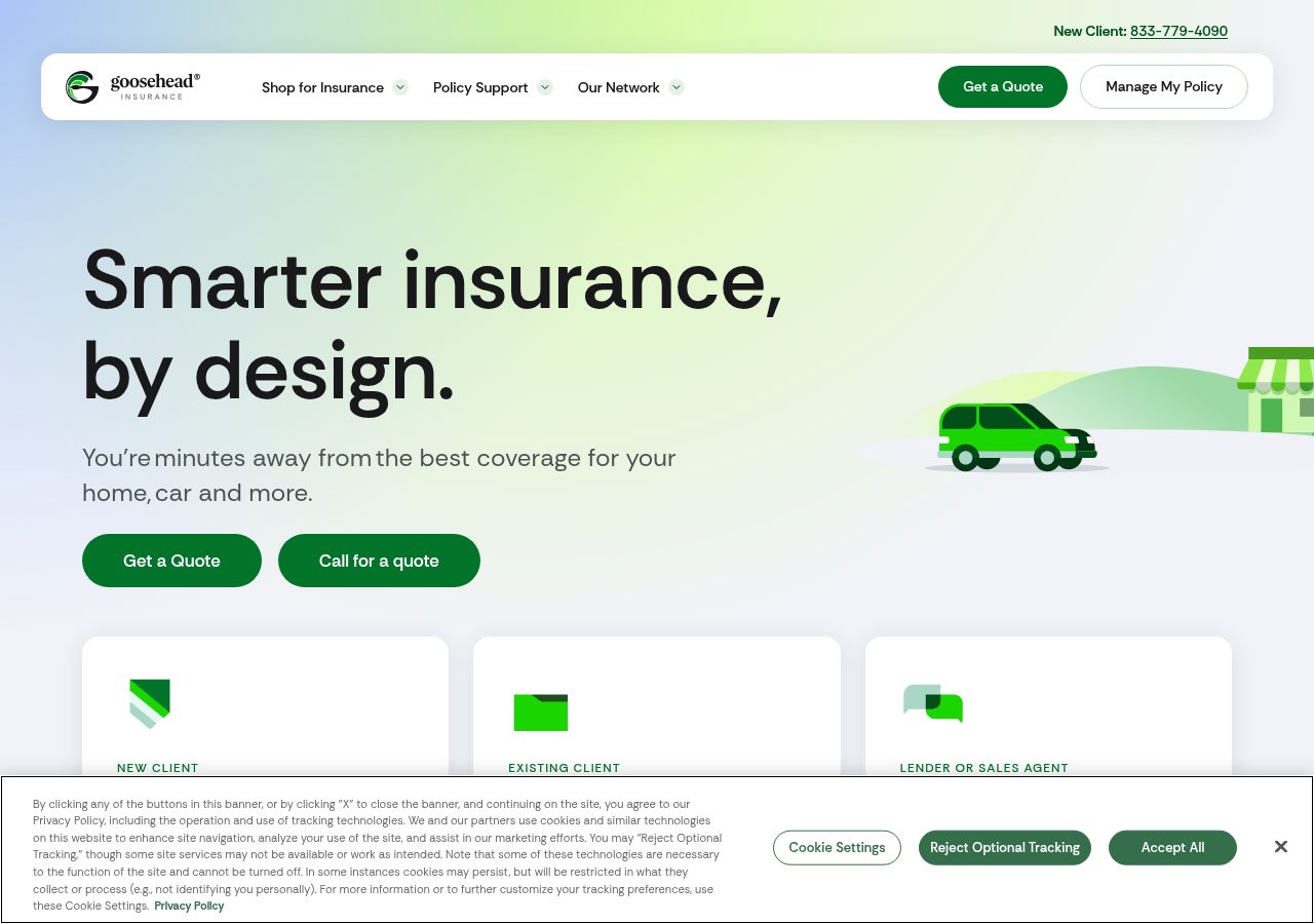 Website preview for Texas Wasatch Insurance Services, L.P.